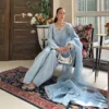 Anara SILK 3-Piece Embroidered Dress | Stitched & Unstitched