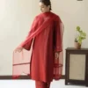 Cherry DHANAK 3-Piece Tilla & Sequin Embroidered Dress | Stitched & Unstitched