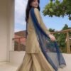 Article Name- IzelDetails- 3-Piece - Stitched-UnstitchedFabric- Premium SilkShop now at- #zargho (1) Izel Silk 3-Piece Embroidered Dress | Stitched & Unstitched