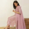 Blossom 10 Blossom DHANAK 3-Piece Cutwork Embroidered Dress | Stitched