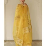 Daffodil SILK 3-Piece Embroidered Dress | Stitched & Unstitched