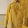 Daffodil 2 Daffodil SILK 3-Piece Embroidered Dress | Stitched & Unstitched