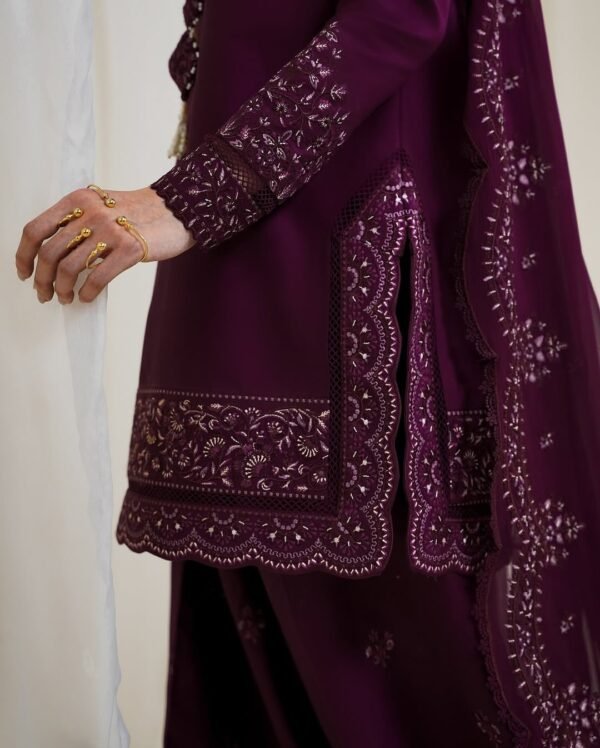 Gulraiz Embroidered Farshi Shalwar Dress | Stitched & Unstitched