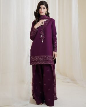 Gulraiz Embroidered Farshi Shalwar Dress | Stitched & Unstitched