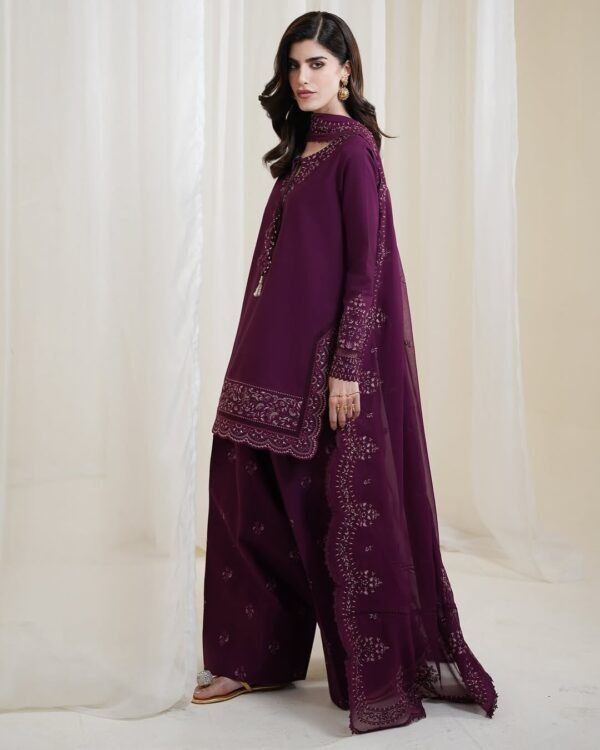 Gulraiz Embroidered Farshi Shalwar Dress | Stitched & Unstitched