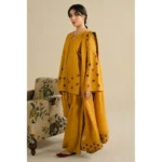 Gulrosh Dhanak 3-Piece Embroidered Dress | Stitched & Unstitched