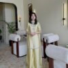 Lime Light SILK 3 Piece Embroidered Suit | Stitched & Unstitched