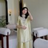 Lime Light SILK 3 Piece Embroidered Suit | Stitched & Unstitched