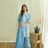 Meher Dhanak White Embroidered Dress | Stitched & Unstitched