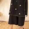 Midnight Dhanak 2-Piece Embroidered Suit | Stitched & Unstitched