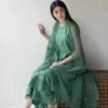 Mint LAWN 3-Piece Embroidered Dress | Stitched