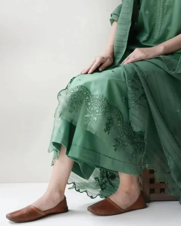 Mint LAWN 3-Piece Embroidered Dress | Stitched
