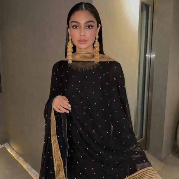 NOOR-E-ZEB 2 Nooray-e-Zeb Organza Tilla Embroidered Dress | Stitched & Unstitched