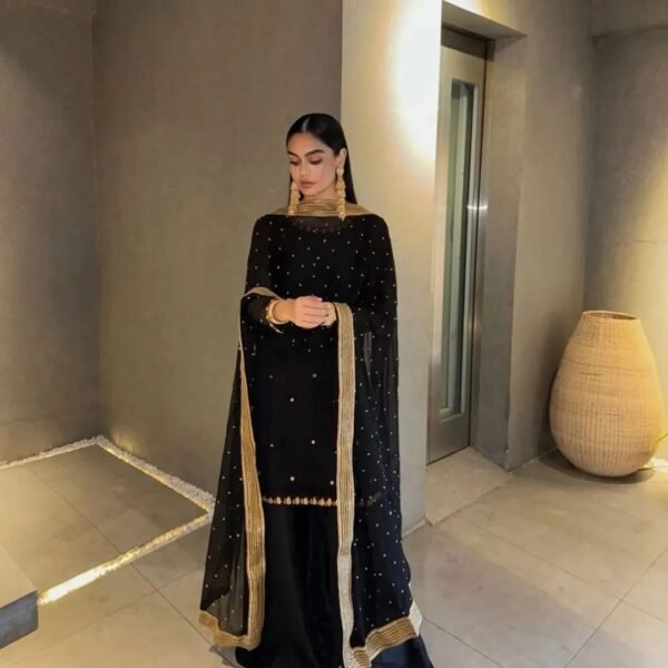 NOOR-E-ZEB 3 Nooray-e-Zeb Organza Tilla Embroidered Dress | Stitched & Unstitched