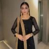 NOOR-E-ZEB 4 Nooray-e-Zeb Organza Tilla Embroidered Dress | Stitched & Unstitched
