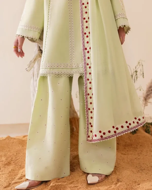 Nashwa LAWN 3-Piece Embroidered Dress | Stitched & Unstitched