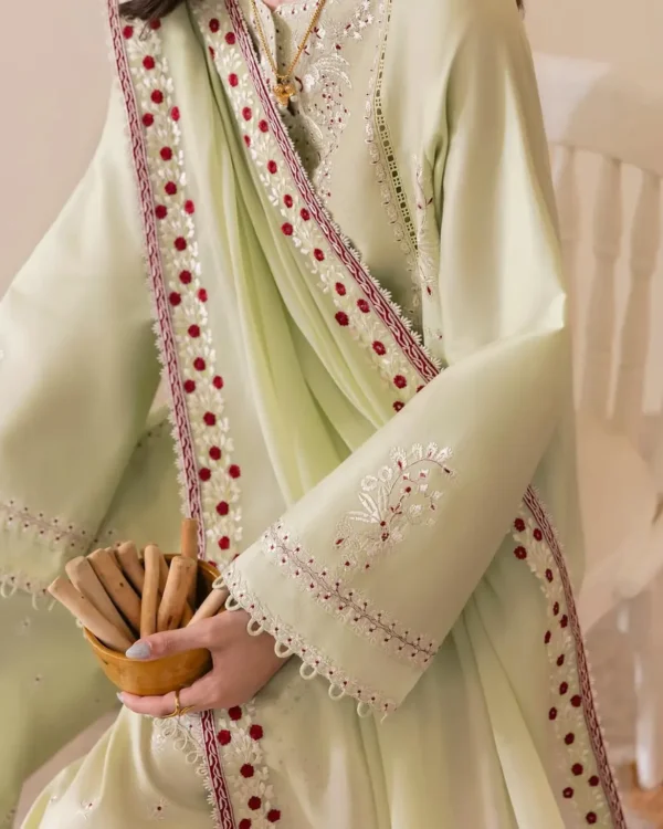 Nashwa LAWN 3-Piece Embroidered Dress | Stitched & Unstitched