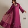 RIWAYAT 2 Riwayat Silk Hand-Embroidered Kaftan Dress | Stitched & Unstitched