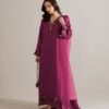 RIWAYAT 3 Riwayat Silk Hand-Embroidered Kaftan Dress | Stitched & Unstitched