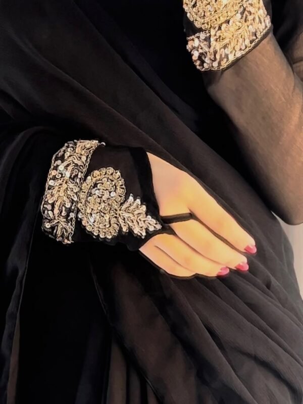 ROYAL SARHEE 5 Royal Saree Chiffon Handmade Work 4-Piece | Stitched & Unstitched