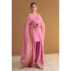 Roselle Dhanak Embroidered Dress | Stitched & Unstitched