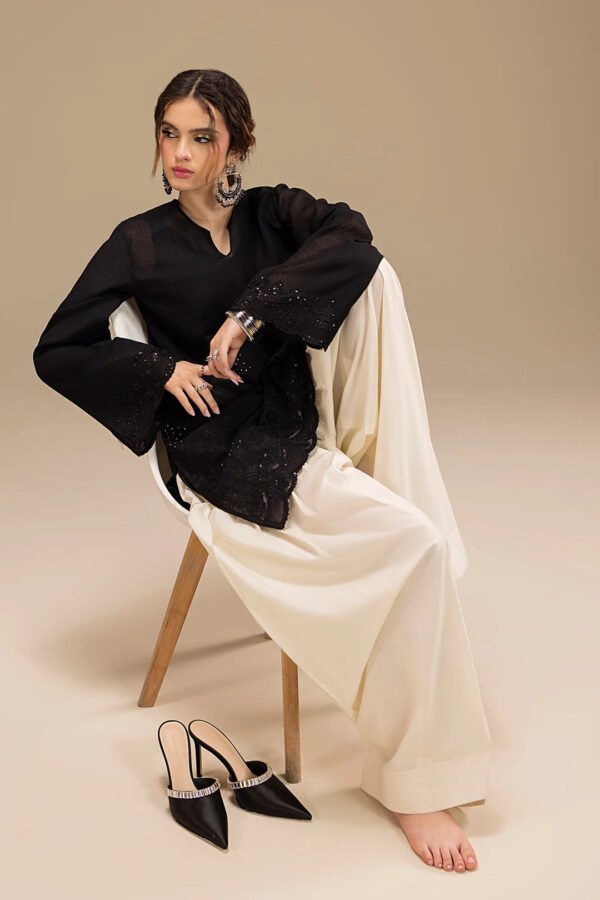 Sarosh Embroidered Farshi Shalwar Dress | Stitched & Unstitched