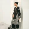 Starlight Dhanak High Density Embroidered Dress | Stitched & Unstitched