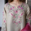 Vanya Silk 3-Piece Embroidered Farshi Shalwar Dress | Stitched & Unstitched