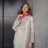 Vanya Silk 3-Piece Embroidered Farshi Shalwar Dress | Stitched & Unstitched