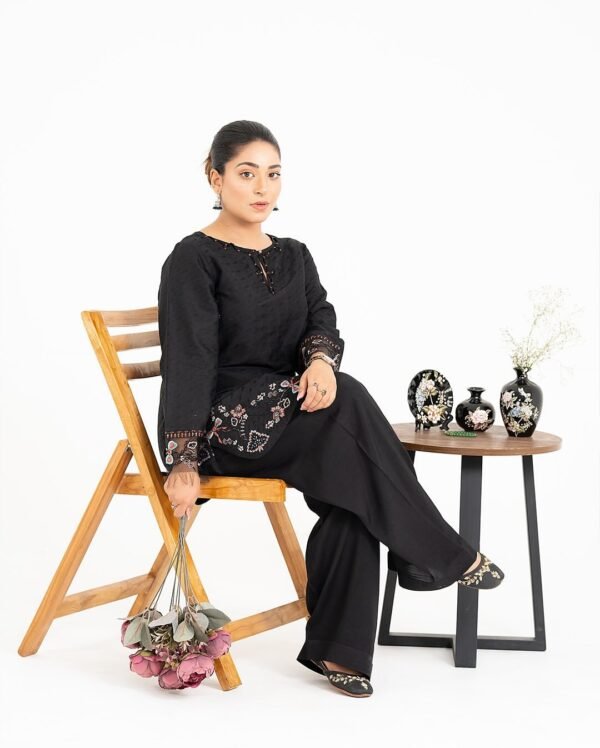 Veloura 4 Veloura DHANAK 2-Piece Embroidered Dress | Stitched & Unstitched