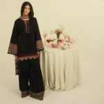 Zaryab 3-Piece Embroidered Farshi Shalwar Dress | Stitched & Unstitched