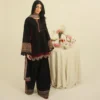 Zaryab 3-Piece Embroidered Farshi Shalwar Dress | Stitched & Unstitched