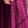 pose_5.jpg Berry 4-Piece Long Handwork Dress | Stitched & Unstitched