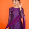 raqs e gull Raqs-e-Gul SILK 3-Piece Embroidered Dress | Stitched