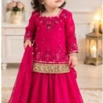 Dilruba 3-Piece Girls Festive Ensemble | Stitched & Unstitched