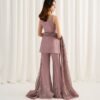 Lilac (SILK) 3-Piece Silver Tilla Embroidered Ensemble | Stitched & Unstitched