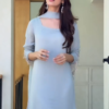Ice Glow (Chiffon Shirt & Dupatta) 4-Piece Handworked Ensemble | Stitched & Unstitched