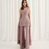 Lilac (SILK) 3-Piece Silver Tilla Embroidered Ensemble | Stitched & Unstitched